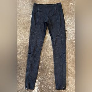 Lululemon Dressage Pant Heathered Black / Black